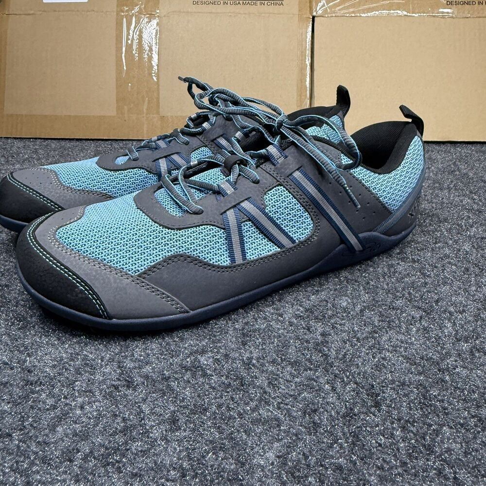 Xero Prio Women’s Minimalist Barefoot Running Shoes Blue Gray Size 11